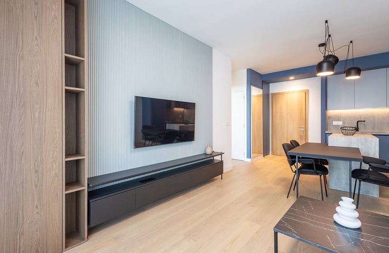 Rental of a new 2-room apartment, 57 m², BW King’s Park, Belgrade Waterfront, Belgrade, Serbia